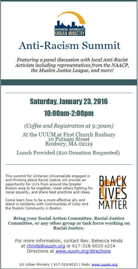 Anti-racism Summit
